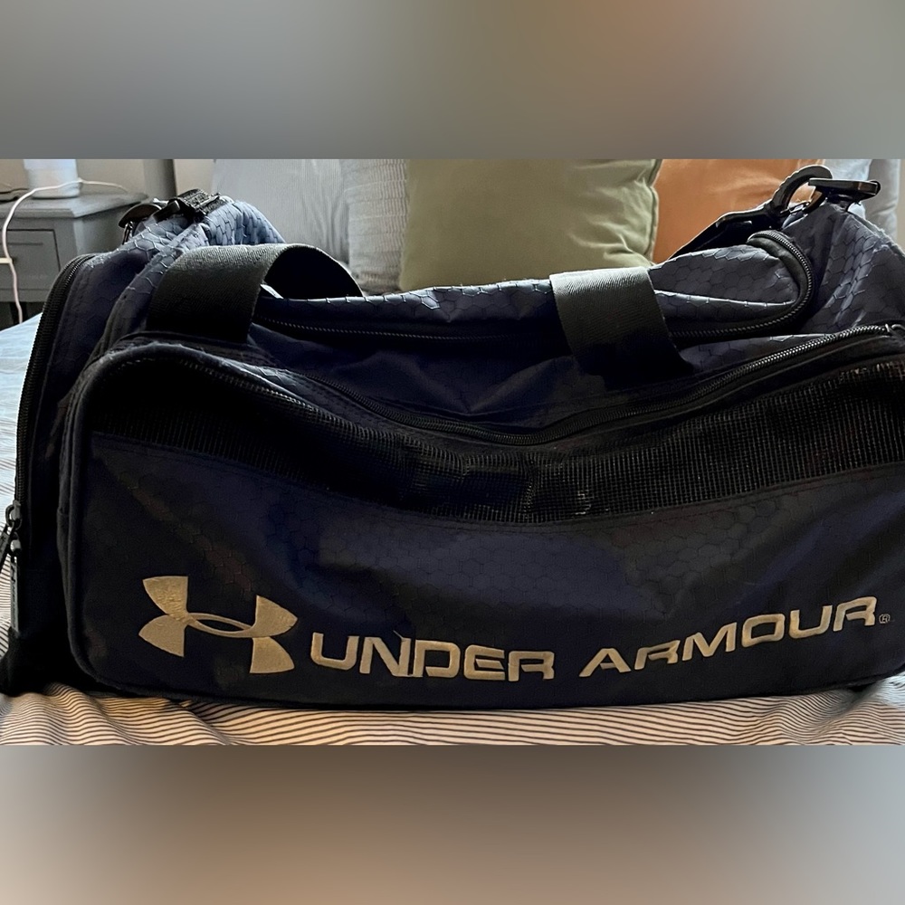 Under Armour Navy Duffle Bag